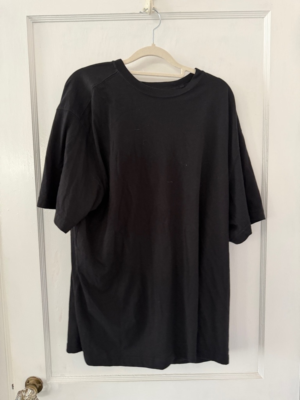 Men's Black Short Sleeve Crewneck Tee